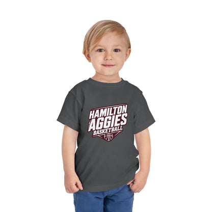 Toddler Tee \ Hamilton Aggies Basketball \ HABB2