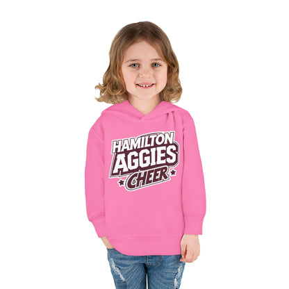 Toddler Hoodie Sweatshirt \ Hamilton Aggies Cheer \ HAC1