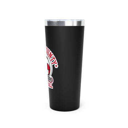 22oz Copper Insulated Tumbler \ Marion County Red Raiders Volleyball \ MCV1