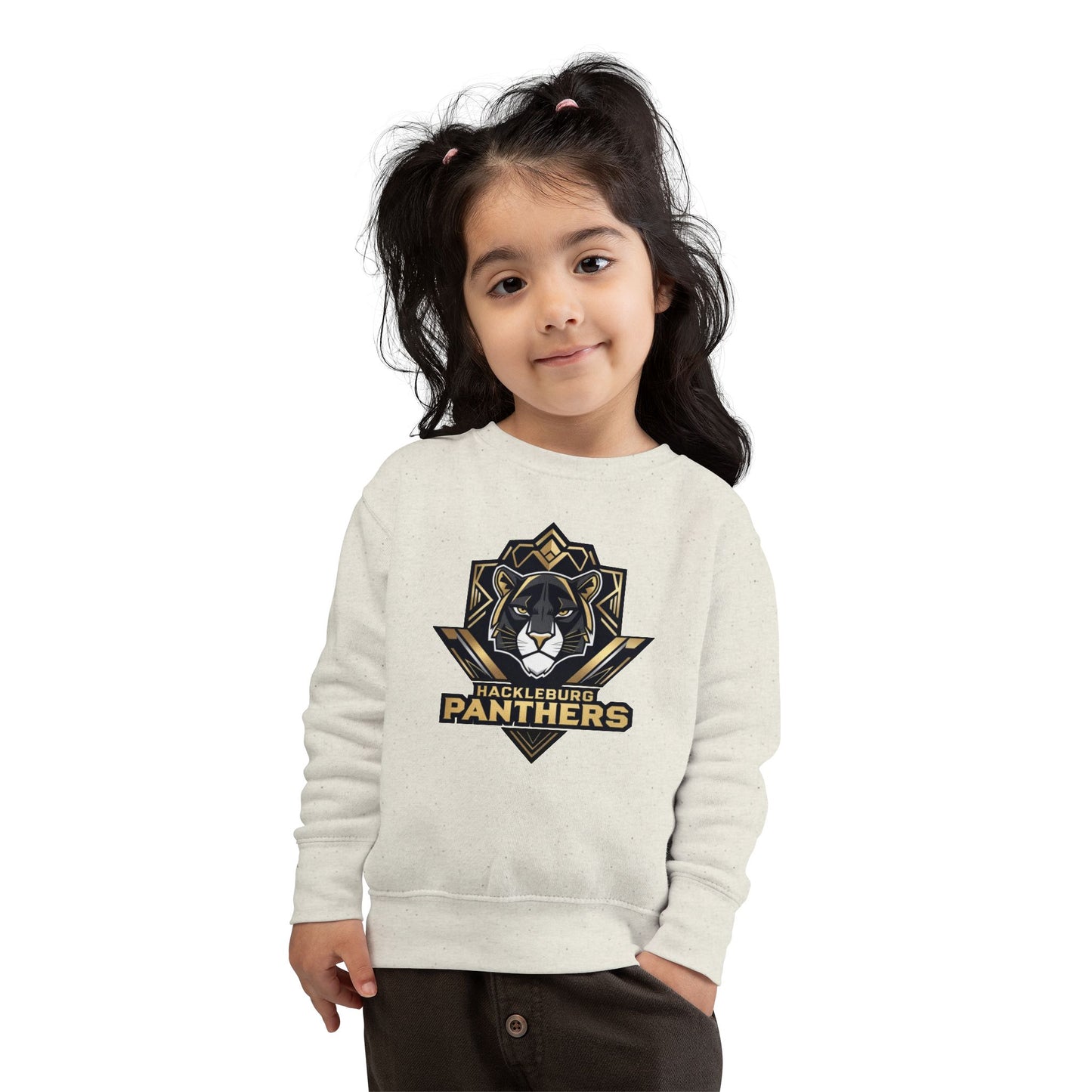 Toddler Crewneck Sweatshirt \ Hackleburg Panthers \ HP1