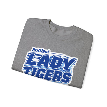 Adult Crewneck Sweatshirt \ Brilliant Tigers Basketball \ BTBKG2