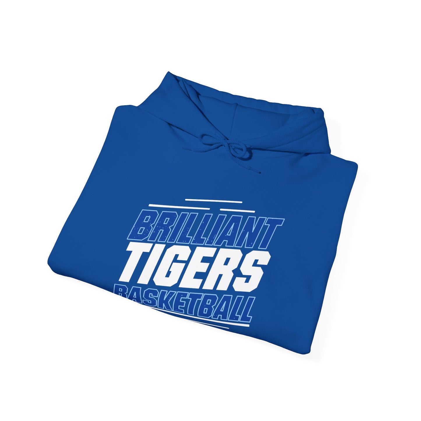 Adult Hoodie Sweatshirt \ Brilliant Tigers Basketball \ BTBK2