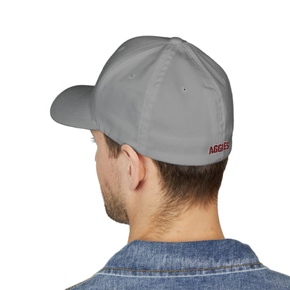 Closed-Back Structured Cap \ Hamilton Aggies \ HACBCD2