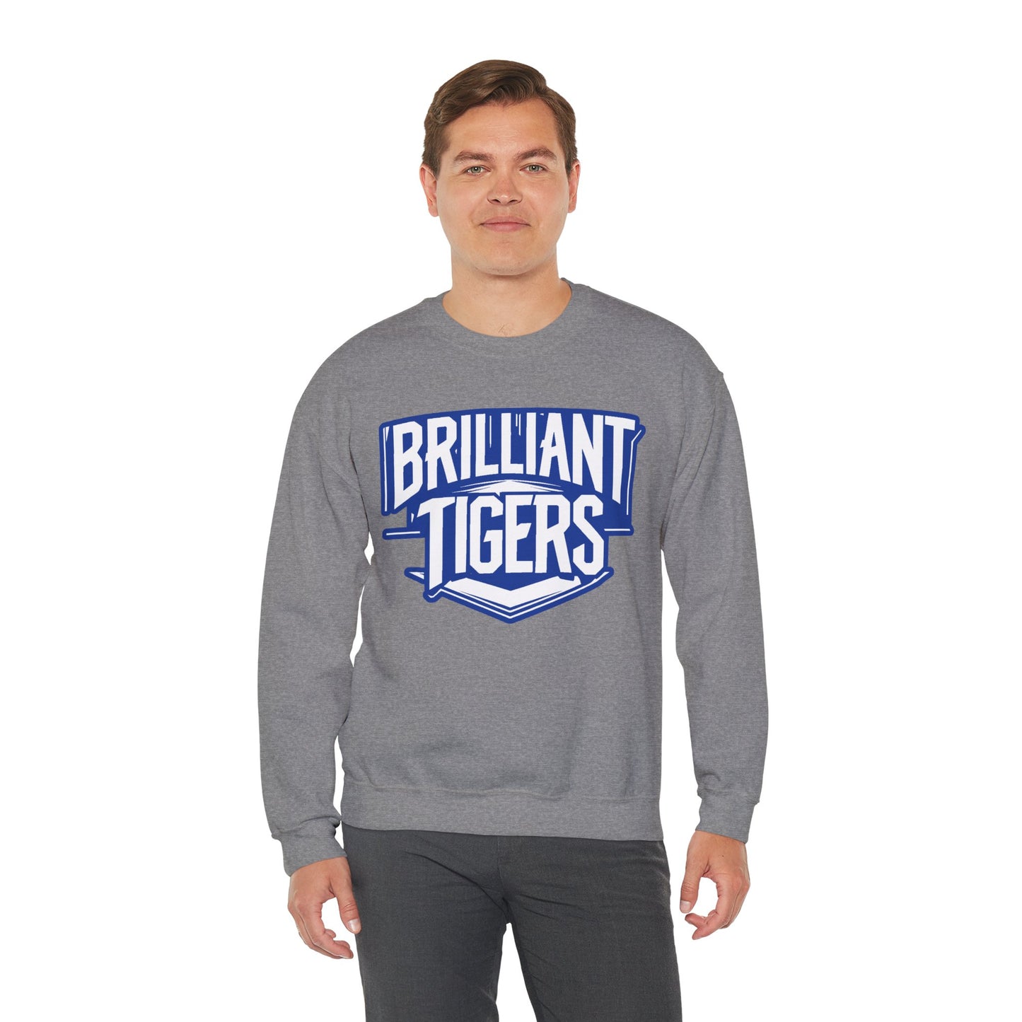 Adult Crewneck Sweatshirt \ Brilliant Tigers \ BT2