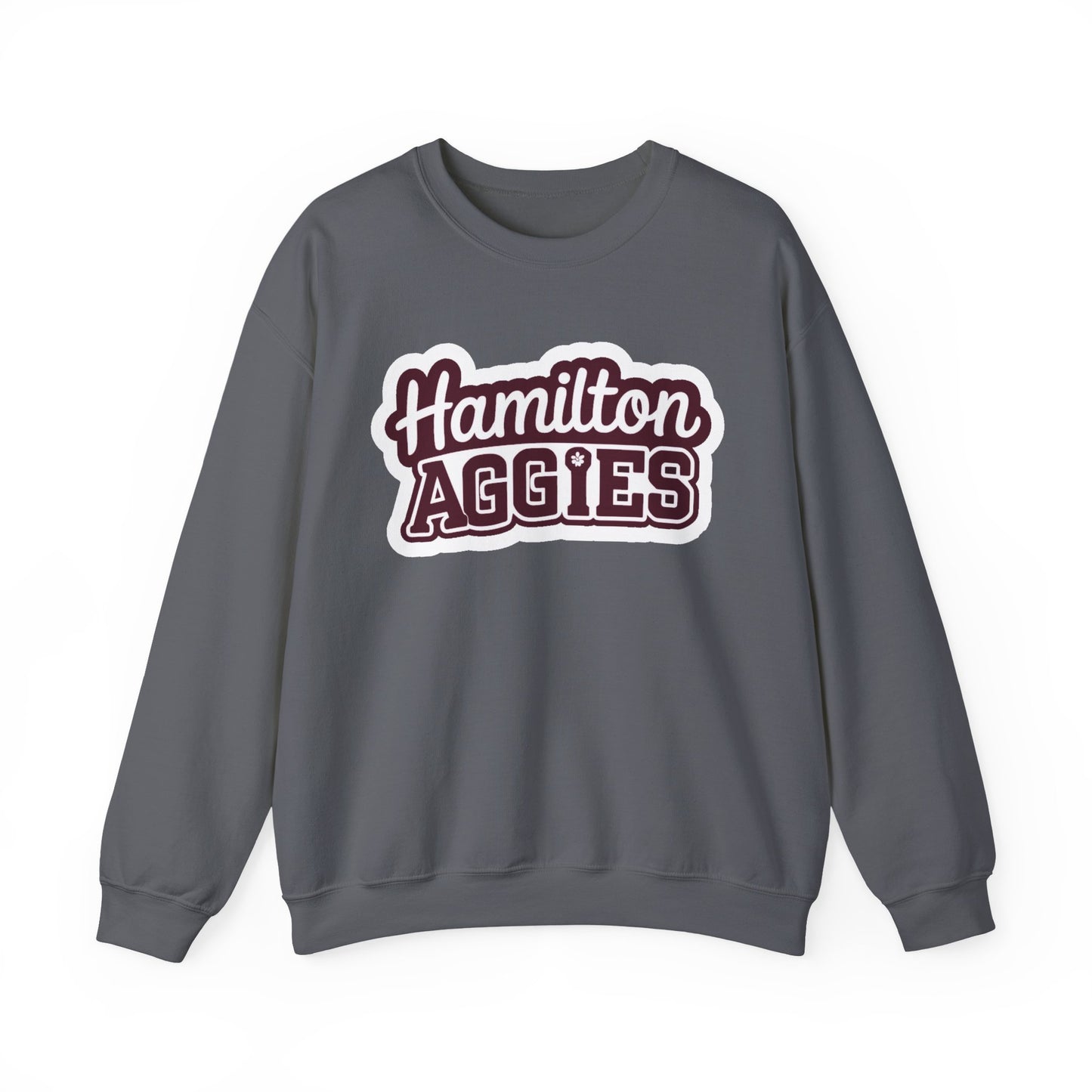 Adult Crewneck Sweatshirt \ Hamilton Aggies \ HAG2