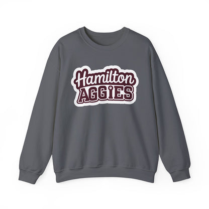 Adult Crewneck Sweatshirt \ Hamilton Aggies \ HAG2