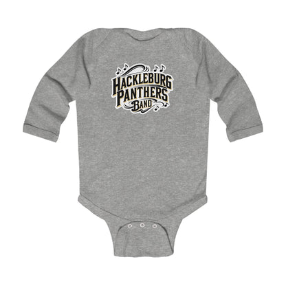Long Sleeve Baby Bodysuit \ Hackleburg Panthers Band \ HPB1