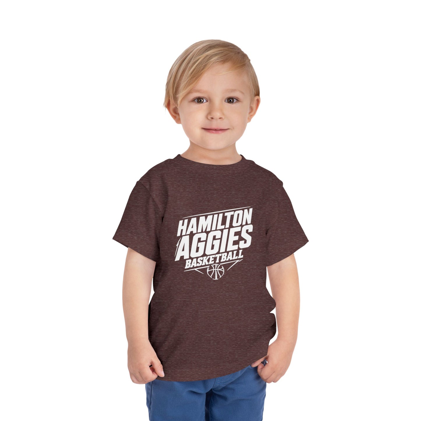 Toddler Tee \ Hamilton Aggies Basketball \ HABB2