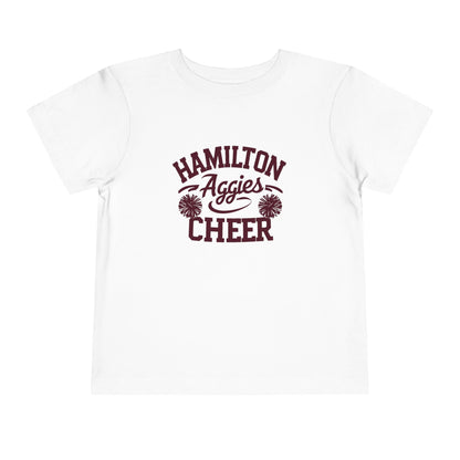 Toddler Tee \ Hamilton Aggies Cheer \ Style HAC2