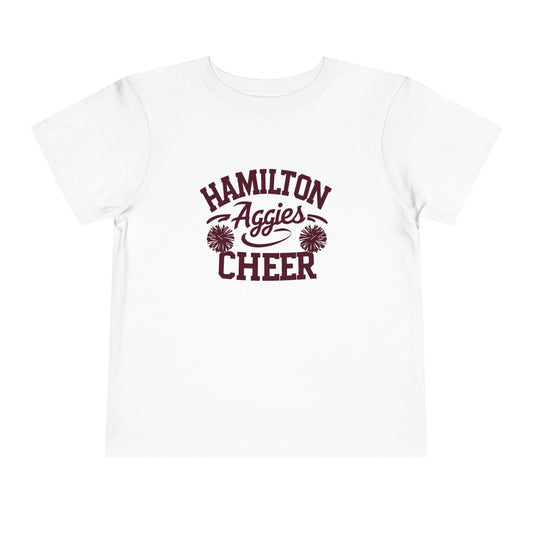 Toddler Tee \ Hamilton Aggies Cheer \ Style HAC2