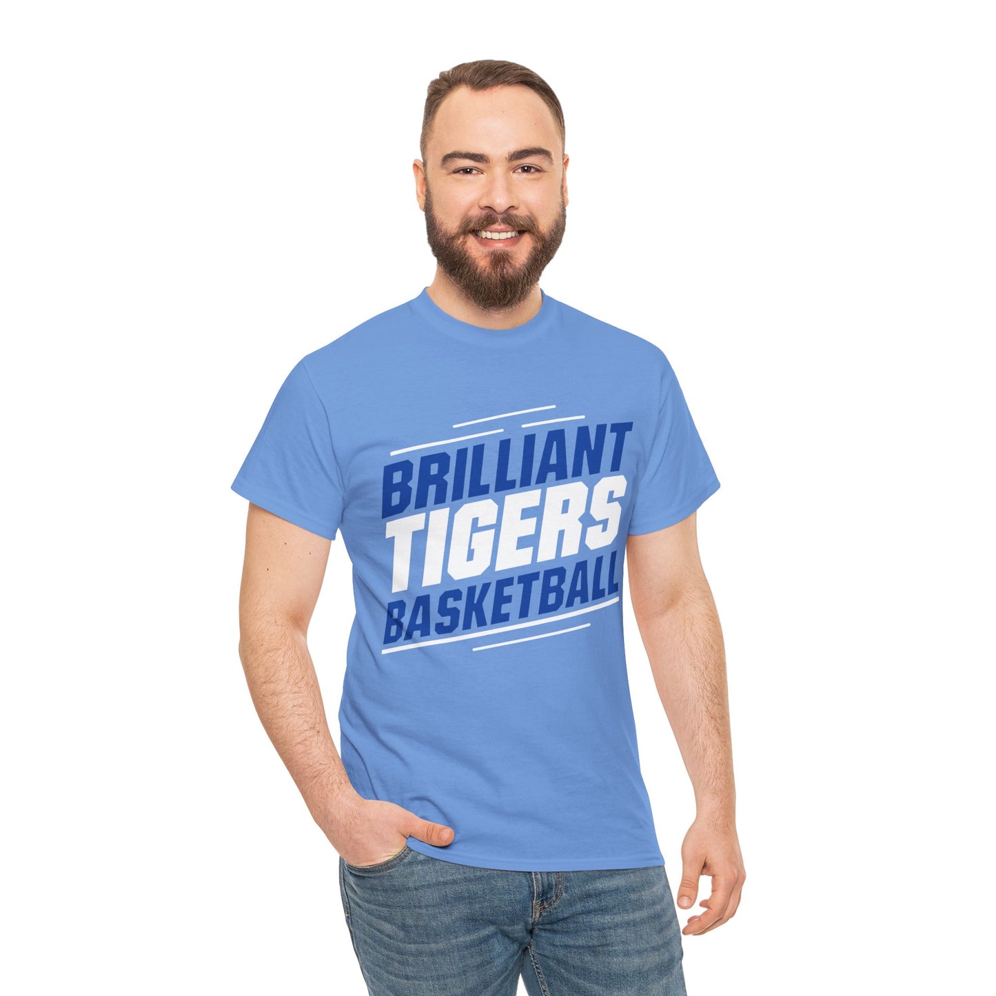 Adult Tee \ Brilliant Tigers Basketball \ BTBK2