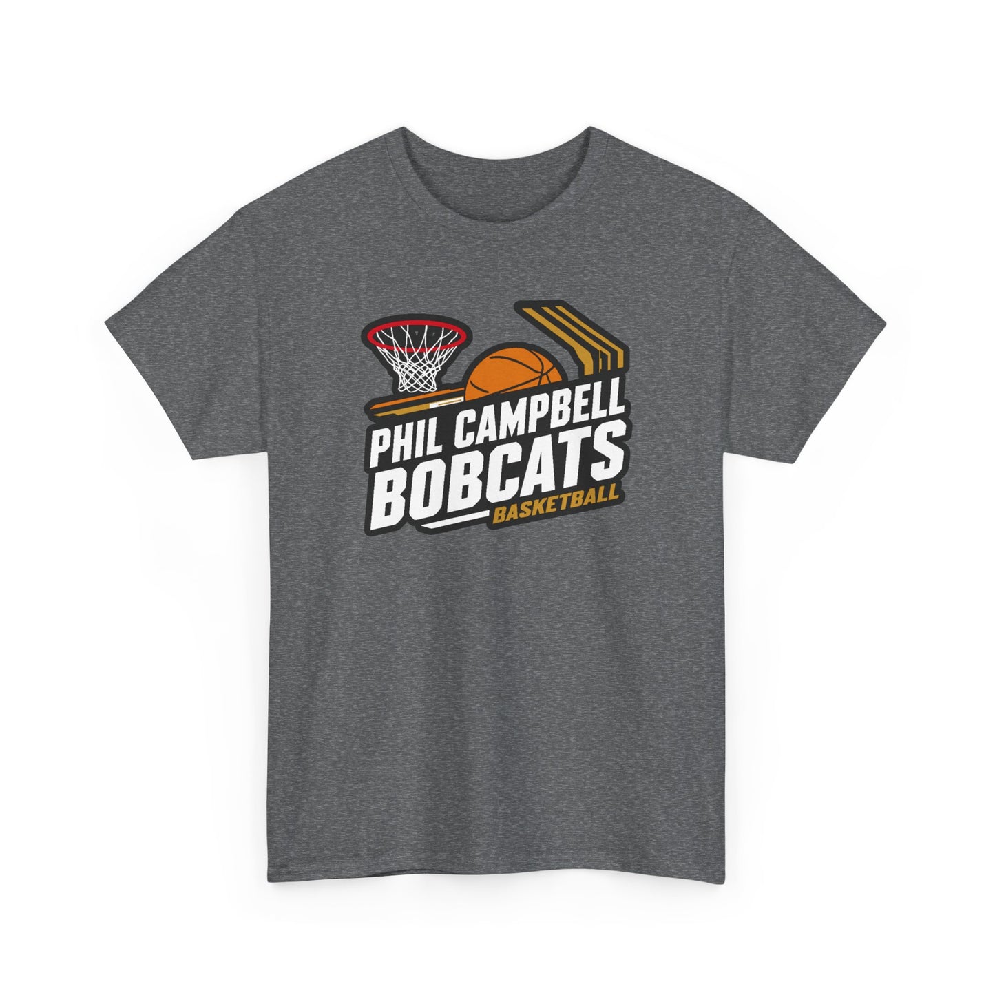 Adult Tee \ Phil Campbell Bobcats Basketball \ PCBBK1