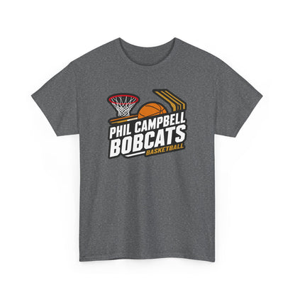 Adult Tee \ Phil Campbell Bobcats Basketball \ PCBBK1