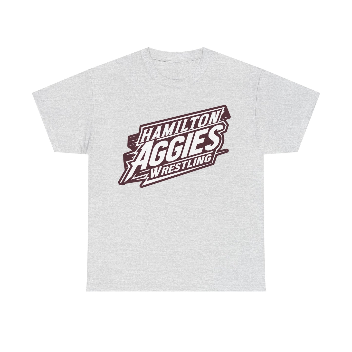 Adult Tee \ Hamilton Aggies Wrestling \ HAW1