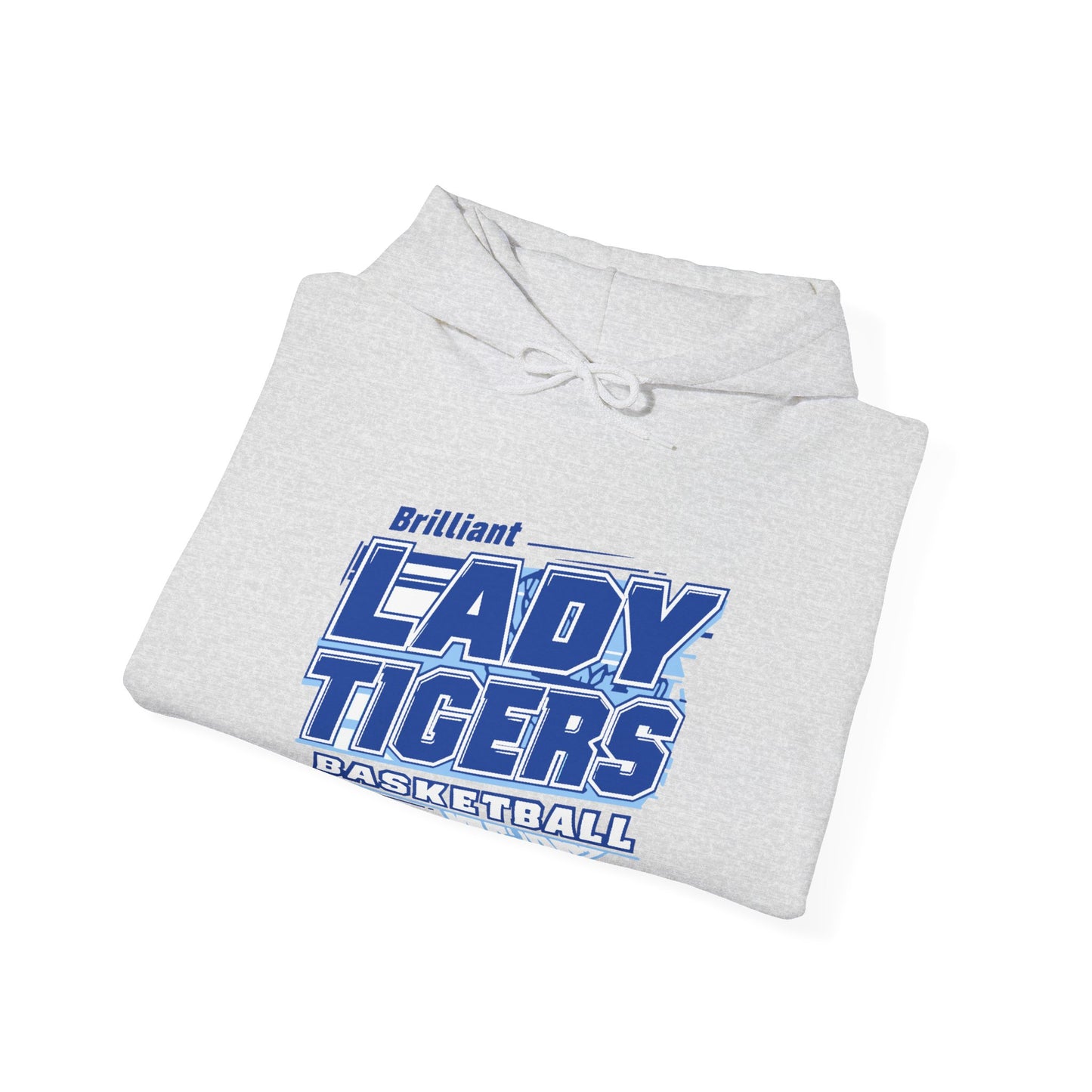 Adult Hoodie Sweatshirt \ Brilliant Tigers Basketball \ BTBKG2