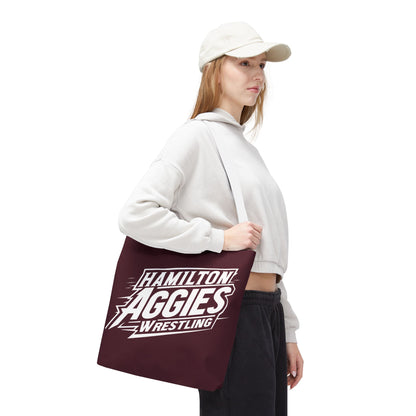 Tote Bag \ Hamilton Aggies Wrestling \ HAW1