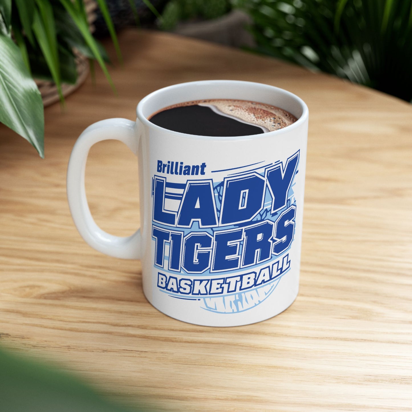 Coffee Mug \ Brilliant Tigers Basketball \ BTBKG2
