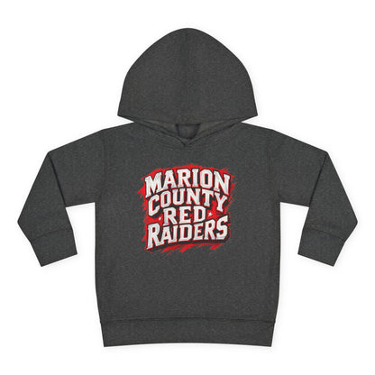Toddler Hoodie Sweatshirt \ Marion County Red Raiders \ MC1