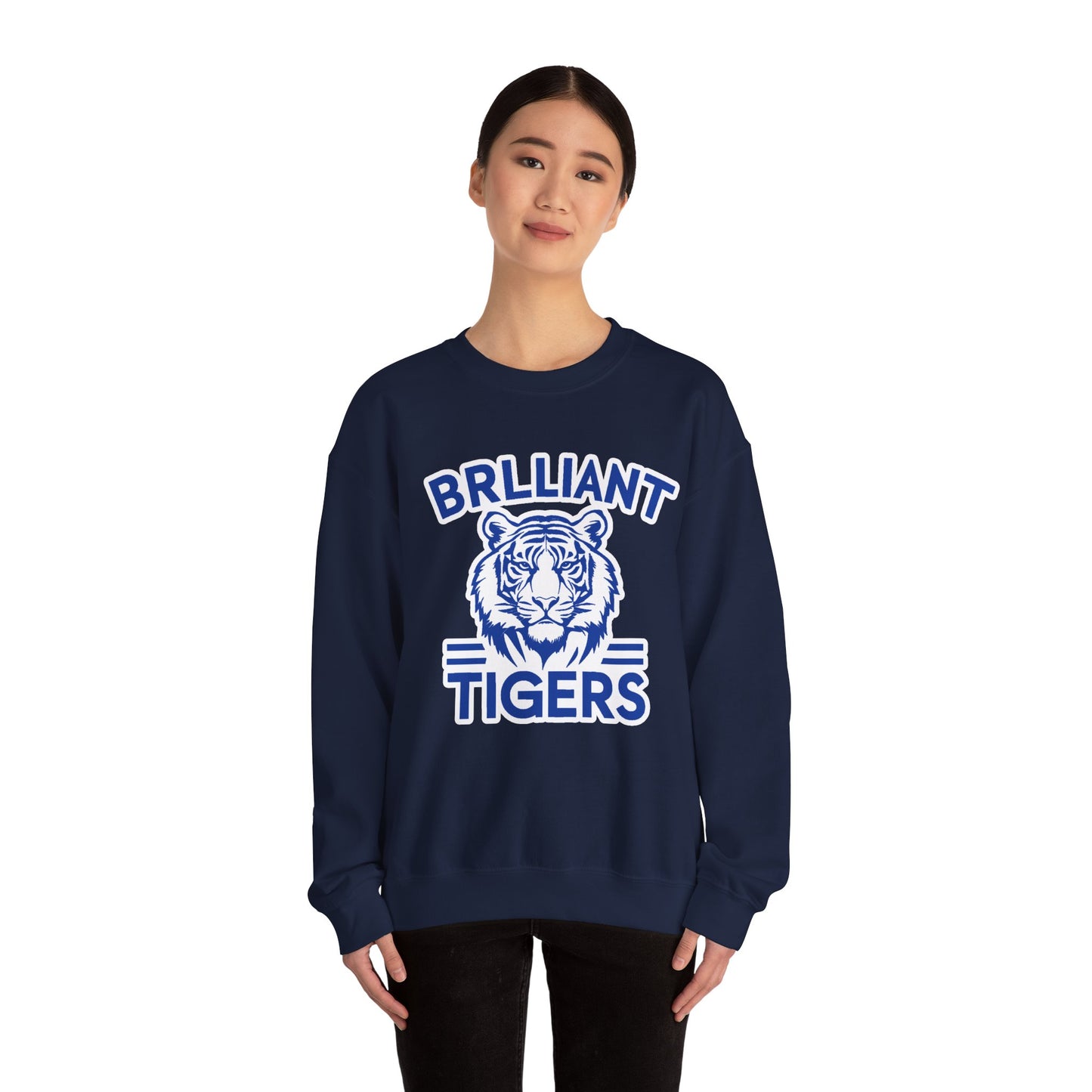 Adult Crewneck Sweatshirt \ Brilliant Tigers \ BT1