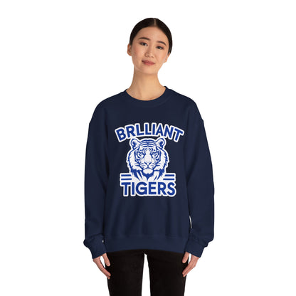Adult Crewneck Sweatshirt \ Brilliant Tigers \ BT1