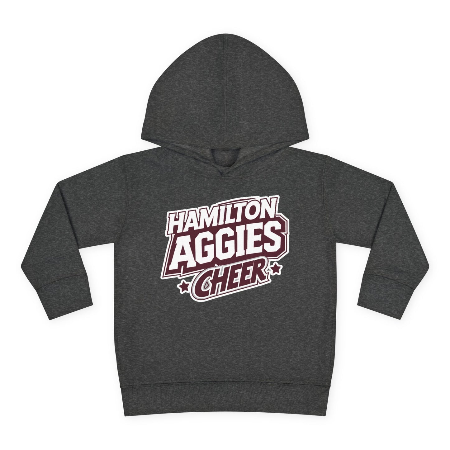 Toddler Hoodie Sweatshirt \ Hamilton Aggies Cheer \ HAC1