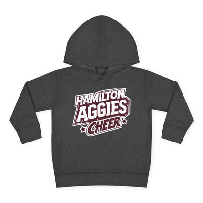 Toddler Hoodie Sweatshirt \ Hamilton Aggies Cheer \ HAC1