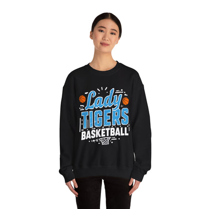 Adult Crewneck Sweatshirt \ Brilliant Tigers Basketball \ BTBKG1
