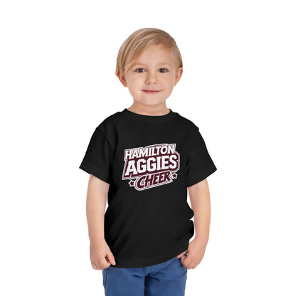 Toddler Tee \ Hamilton Aggies Cheer \ HAC1