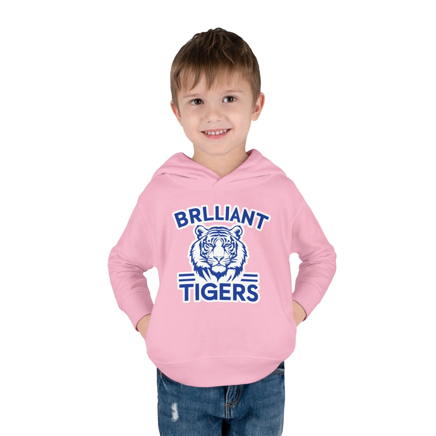 Toddler Hoodie Sweatshirt \ Brilliant Tigers \ BT1