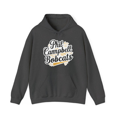 Adult Hoodie Sweatshirt \ Phil Campbell Bobcats \ PCBG2