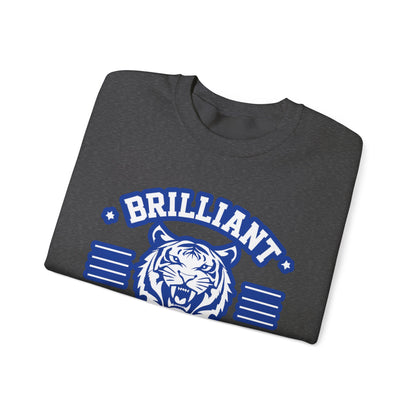 Adult Crewneck Sweatshirt \ Brilliant Tigers Football \ BTF2