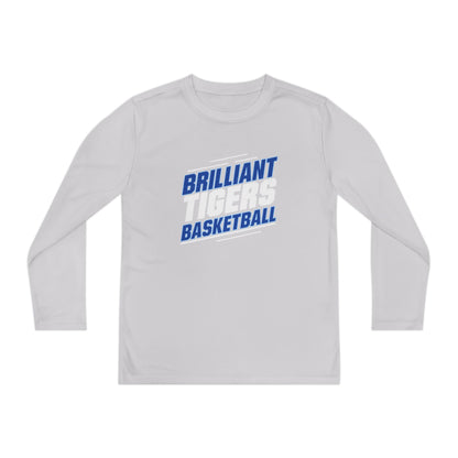 Youth Long Sleeve Tee \ Brilliant Tigers Basketball \ BTBK2