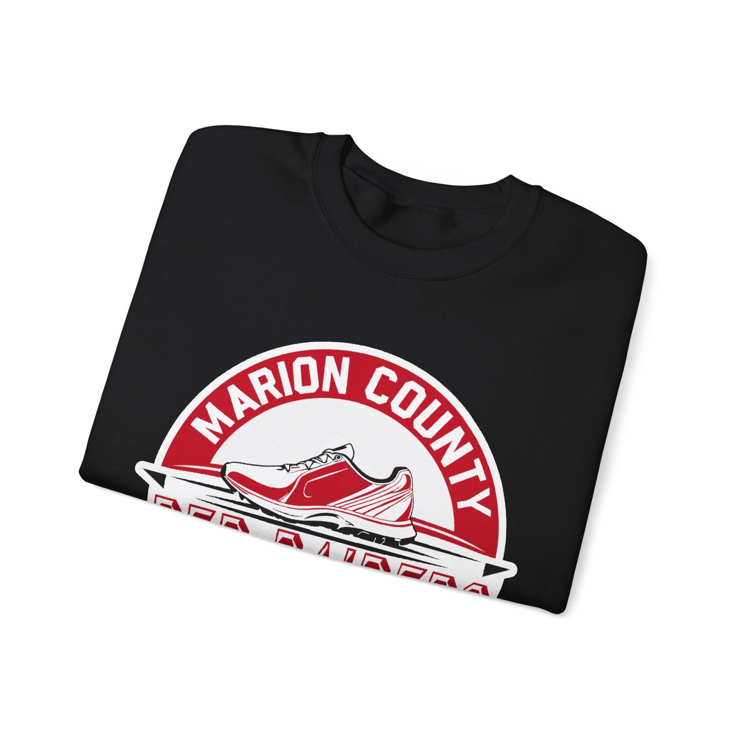 Adult Crewneck Sweatshirt \ Marion County Red Raiders Cross-Country \ MCCC1