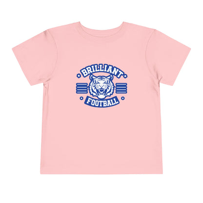Toddler Tee \ Brilliant Tigers Football \ BTF2