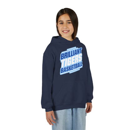 Youth Hoodie Sweatshirt \ Brilliant Tigers Basketball \ BTBK2