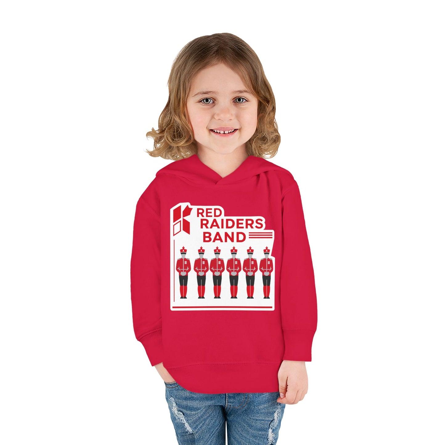 Toddler Hoodie Sweatshirt \ Marion County Red Raiders Band \ MCB1