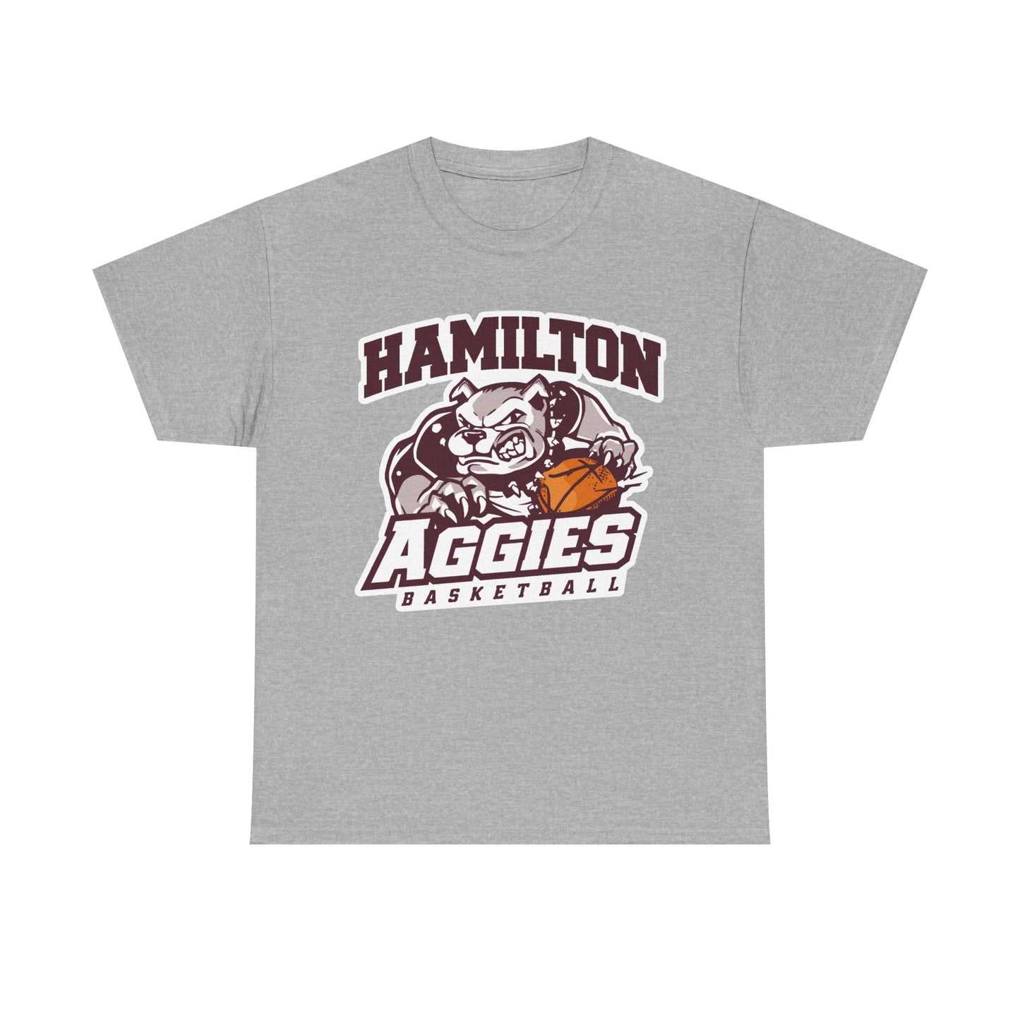 Adult Tee \ Hamilton Aggies Basketball \ HABK1