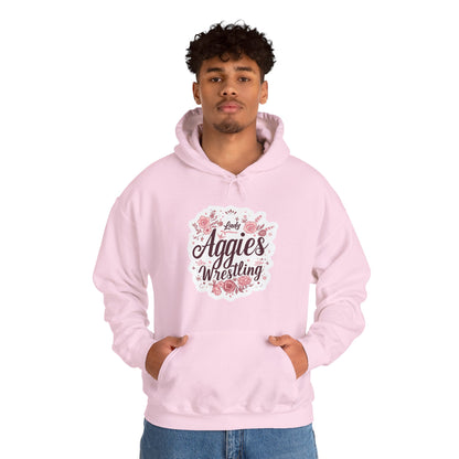 Adult Hoodie Sweatshirt \ Hamilton Aggies Wrestling \ HAWG1