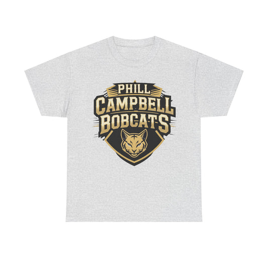 Adult Tee \ Phill Campbell Bobcats \ PCB1