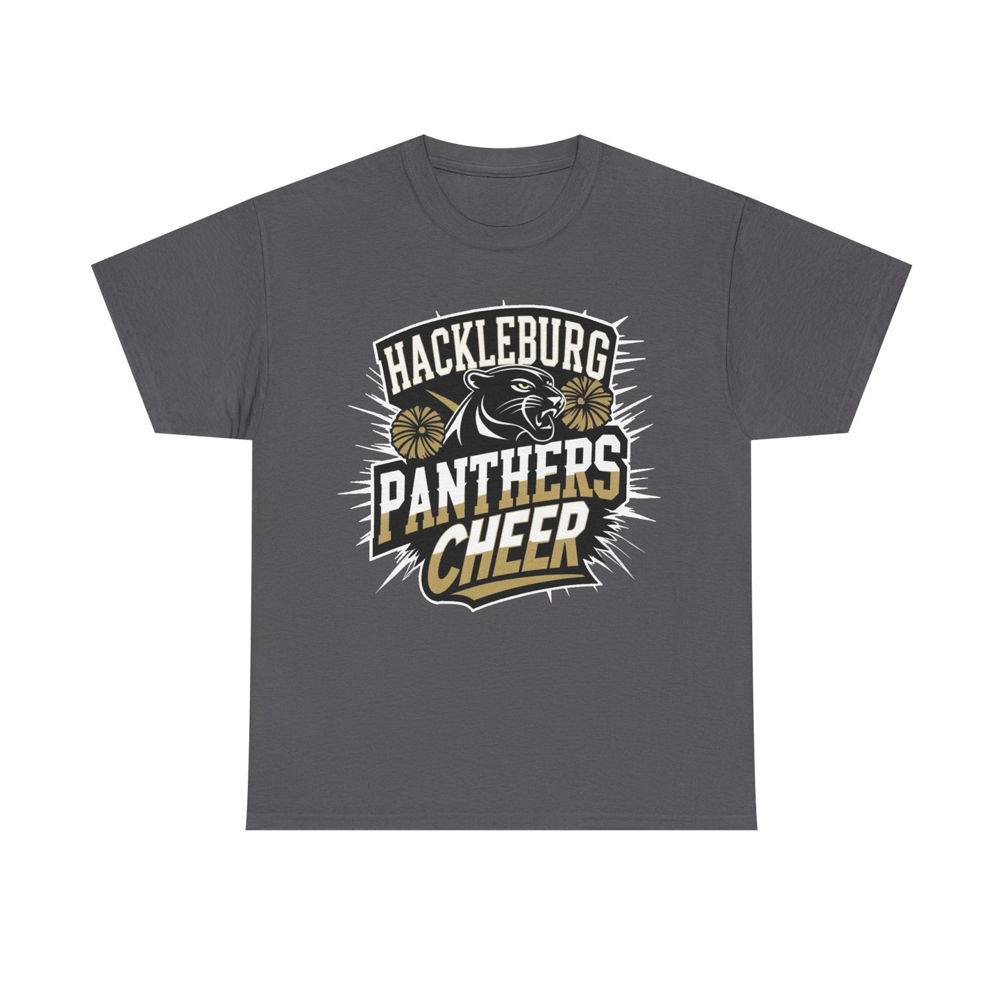 Adult Tee \ Hackleburg Panthers Cheer \ HPC1