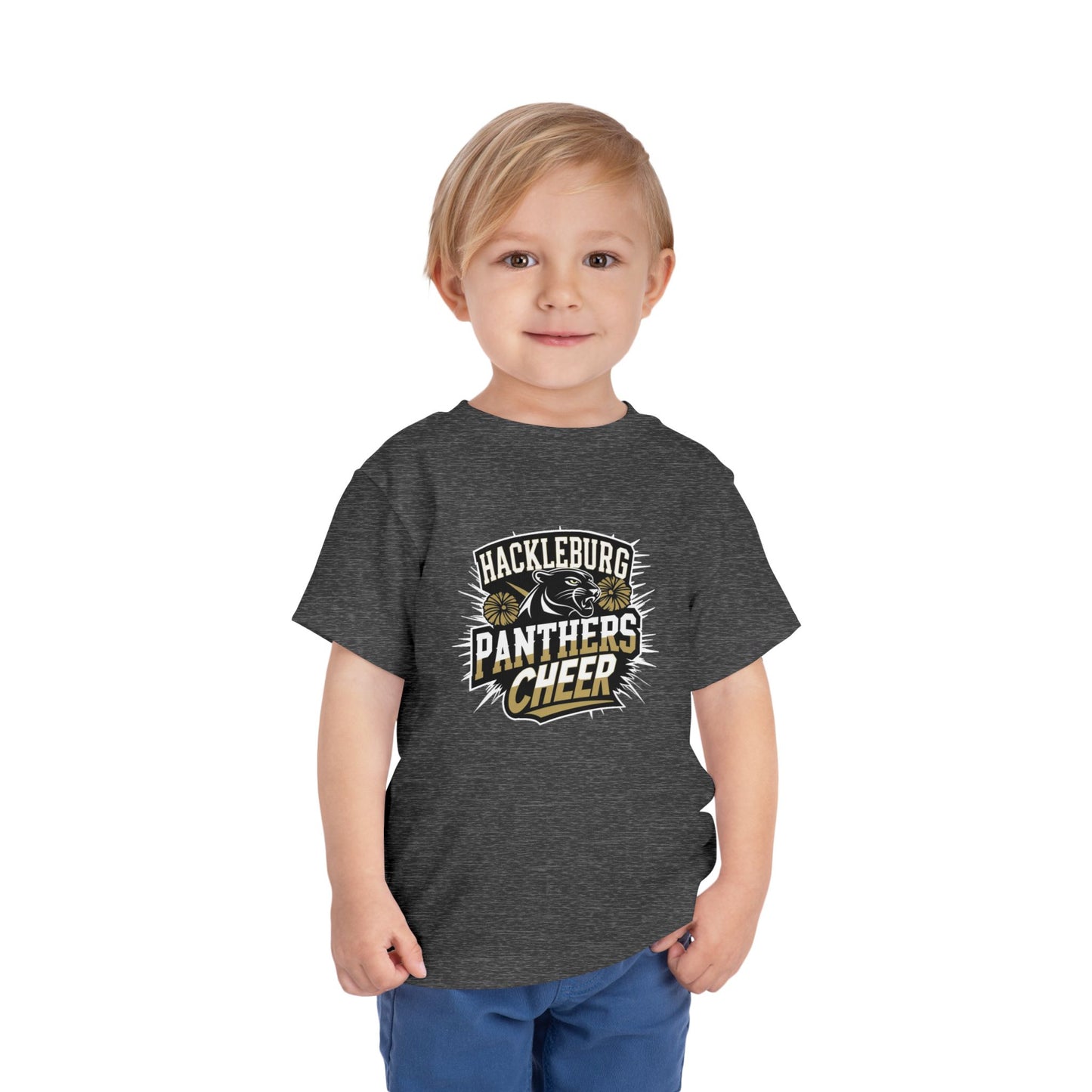 Toddler Tee \ Hackleburg Panthers Cheer \ HPC1