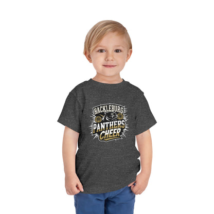 Toddler Tee \ Hackleburg Panthers Cheer \ HPC1