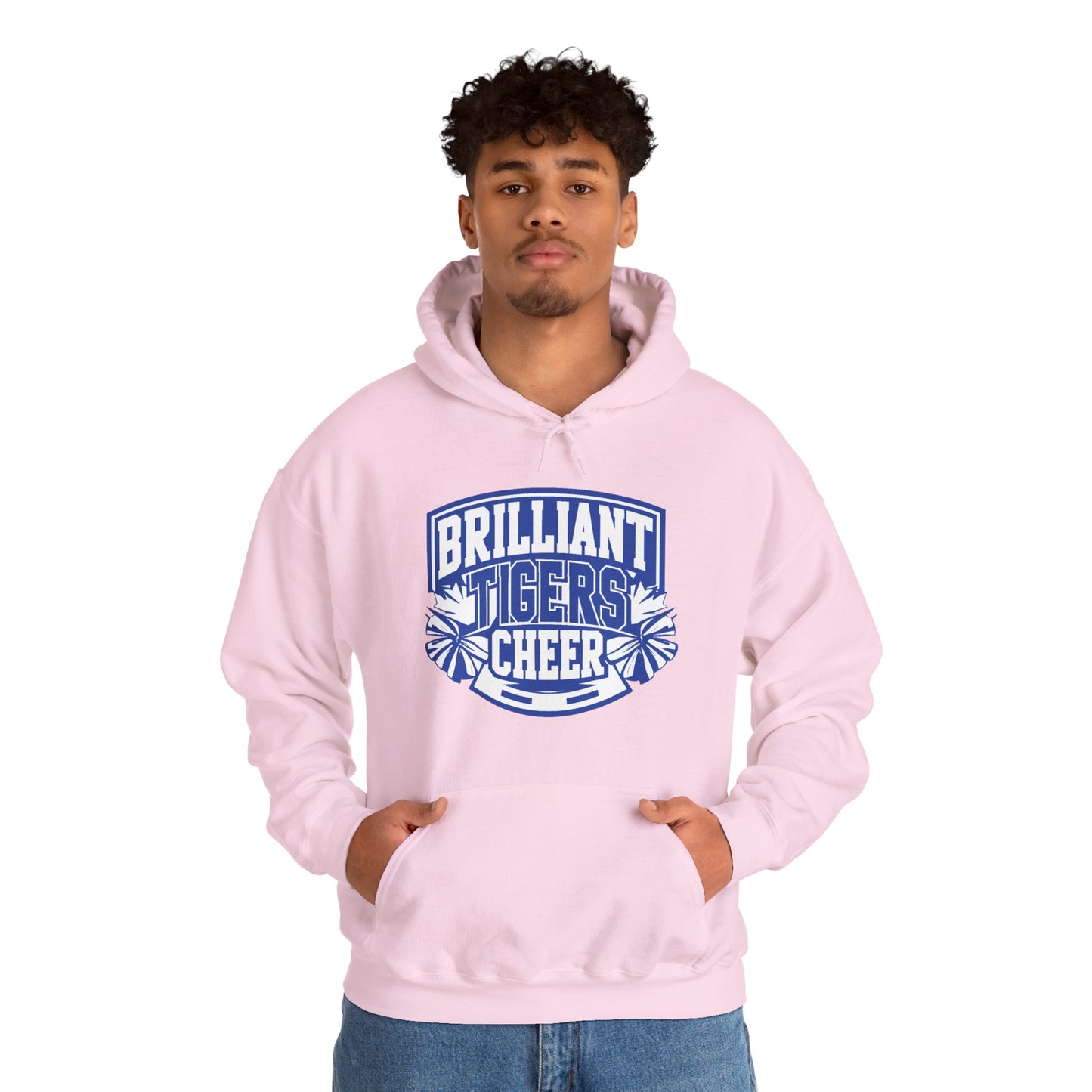Adult Hoodie Sweatshirt \ Brilliant Tigers Cheer \ BTC1