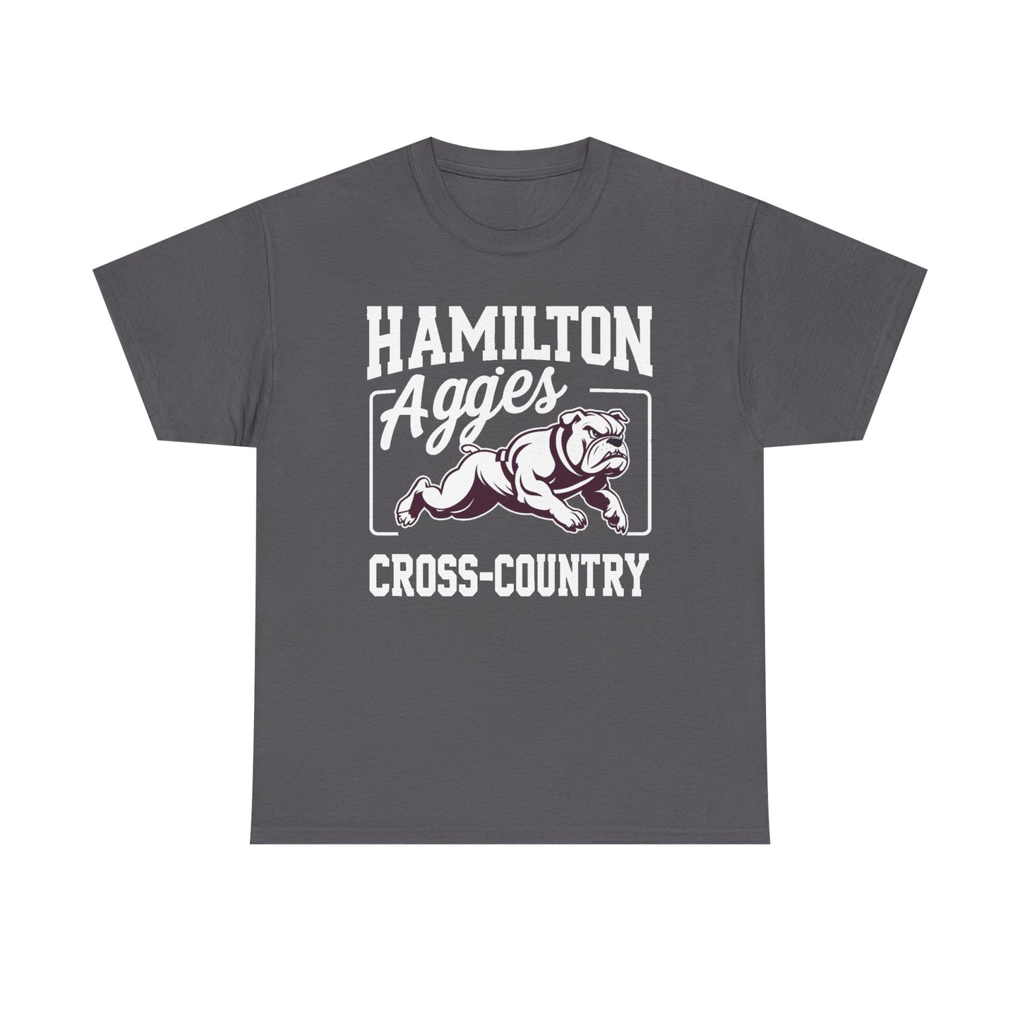 Adult Tee \ Hamilton Aggies Cross-Country \ HCC2
