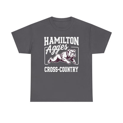 Adult Tee \ Hamilton Aggies Cross-Country \ HCC2