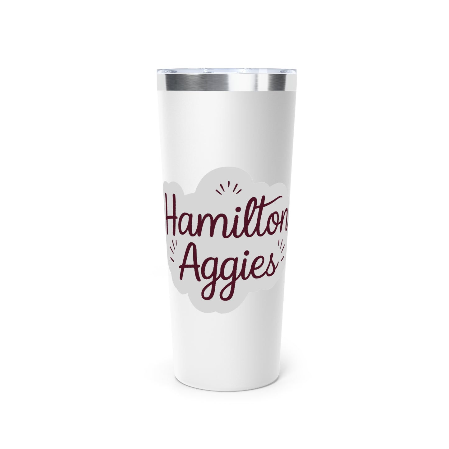 22oz Copper Insulated Tumbler \ Hamilton Aggies \ HAG1