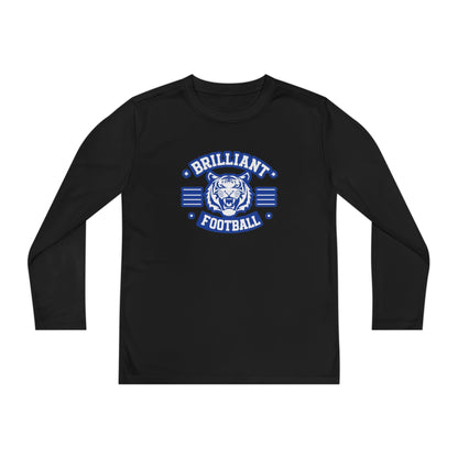 Youth Long Sleeve Tee \ Brilliant Tigers Football \ BTF2