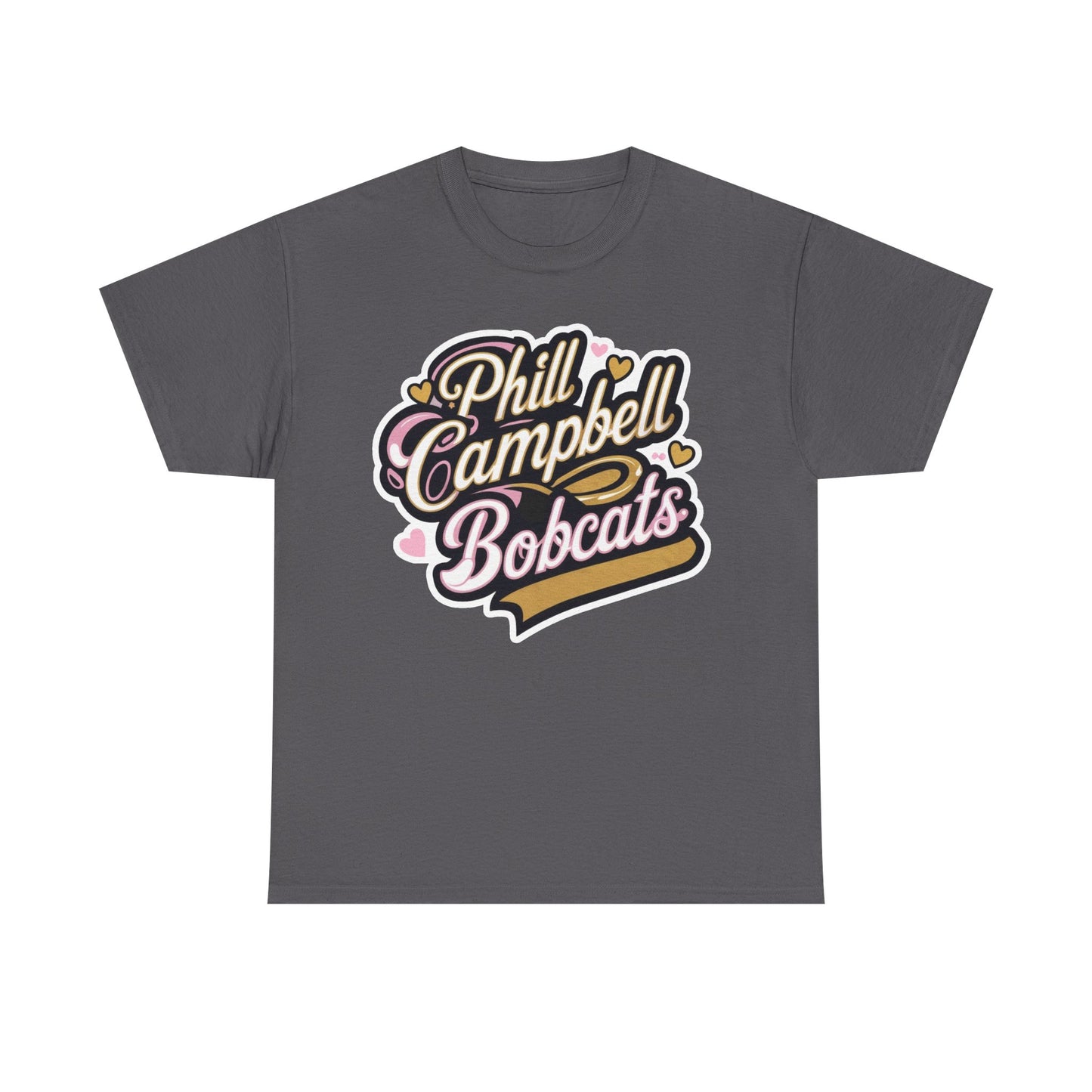 Adult Tee \ Phill Campbell Bobcats \ PCBG1