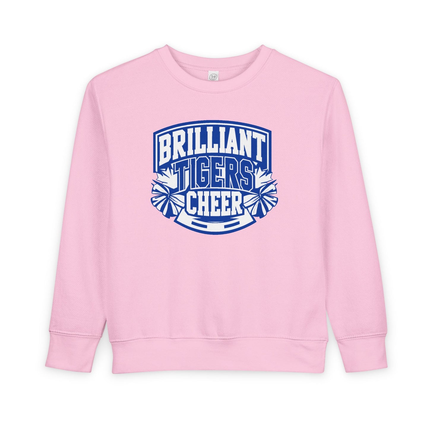Toddler Crewneck Sweatshirt \ Brilliant Tigers Cheer \ BTC1