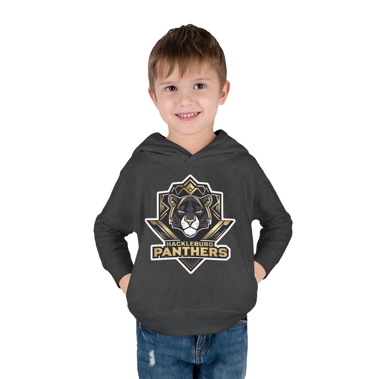 Toddler Hoodie Sweatshirt \ Hackleburg Panthers \ HP1